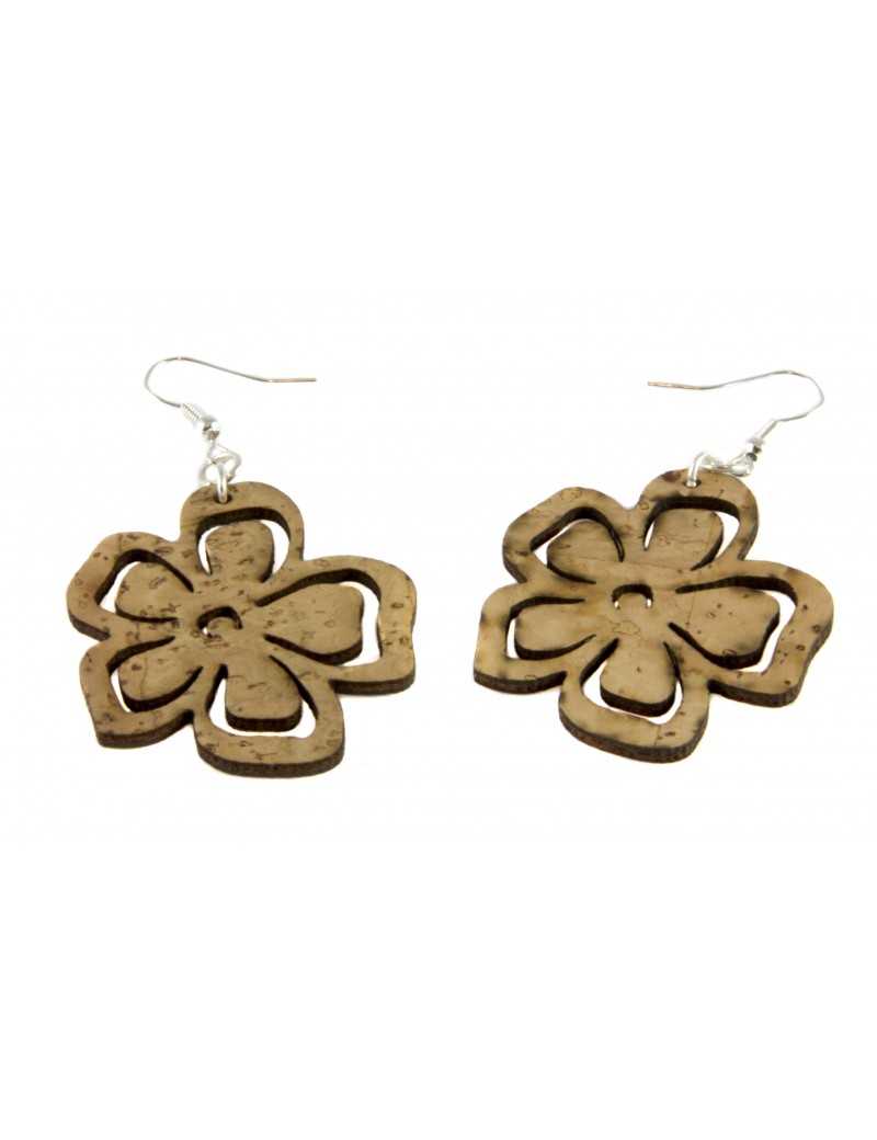 Boucles d'oreilles hortensia Boucles d'oreilles hortensia