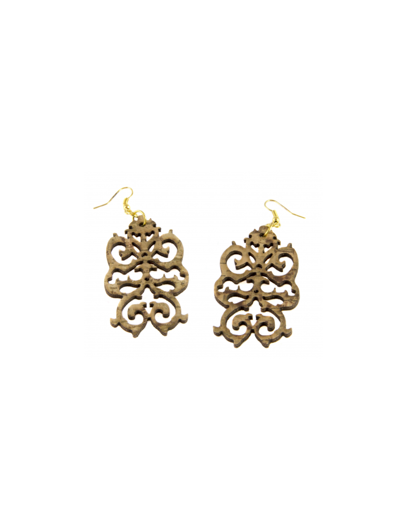 Boucles d'oreilles arabesque