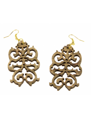 Boucles d'oreilles arabesque