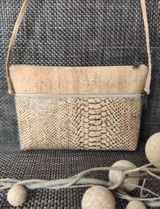 Sac à main liège Angelica lézard