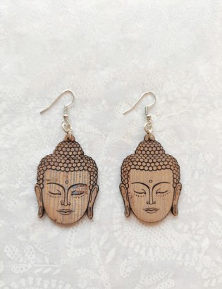 Boucles d'oreilles Bouddha
