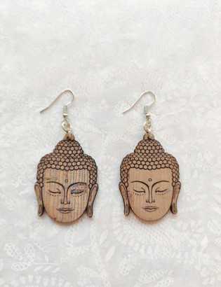 Boucles d'oreilles Bouddha