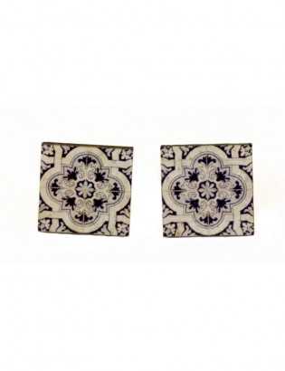 Boucles d'oreilles azulejo