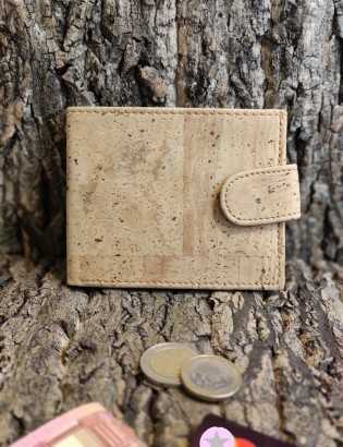 Portefeuille homme liège Ti zé naturel