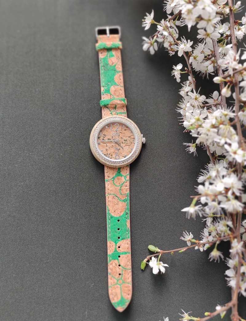 Montre  Flores vert