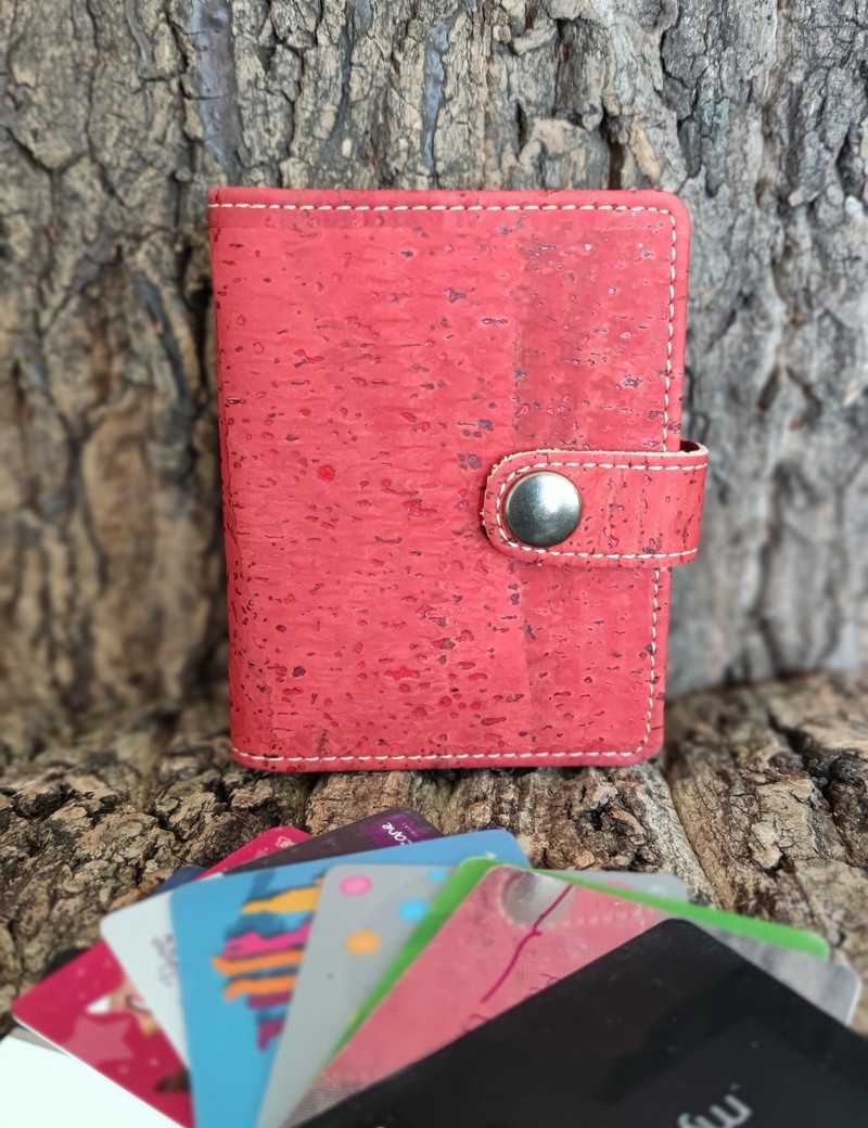 Porte carte fidélité rouge Porte carte fidélité rouge
