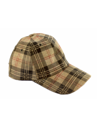 Casquette à motif burberry's