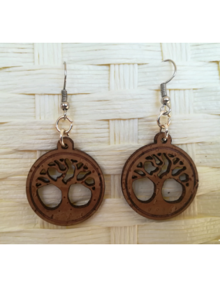 Boucles d'oreilles Arbre de...