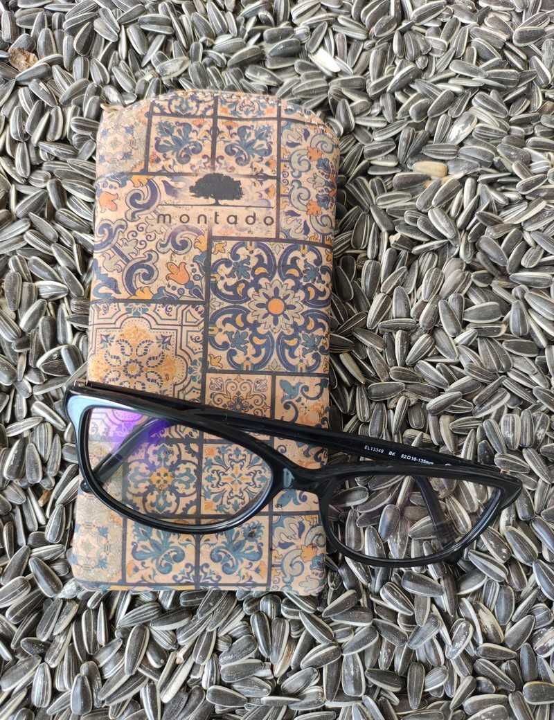 Etui à lunettes plat azulejo Etui à lunettes plat azulejo