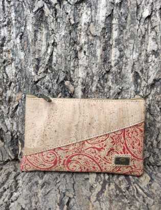 Pochette cachemire rouge