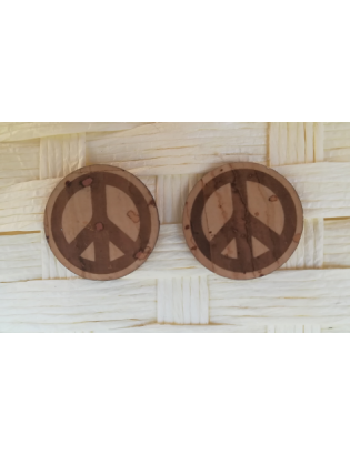 Boucles d'oreilles Peace &...