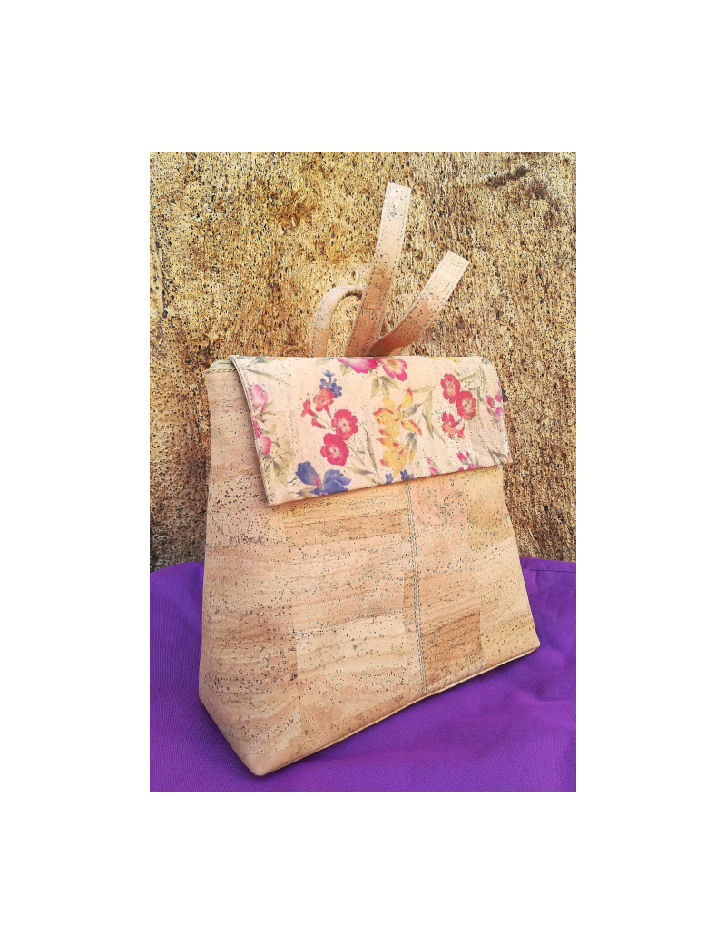 Sac a dos Flora fleurs champêtres Sac a dos Flora fleurs champêtres