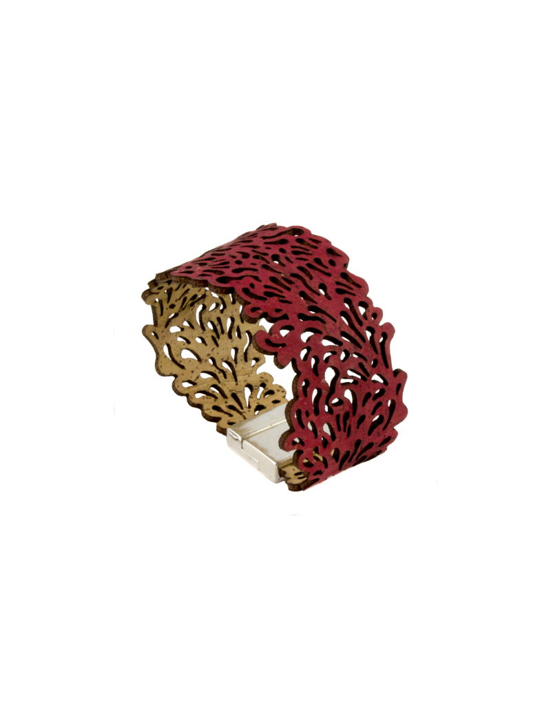 Bracelet fond marin rouge