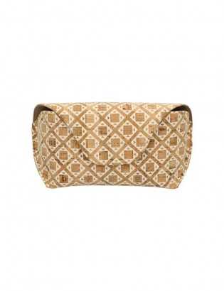 Etui à lunettes liège souple canné blanc