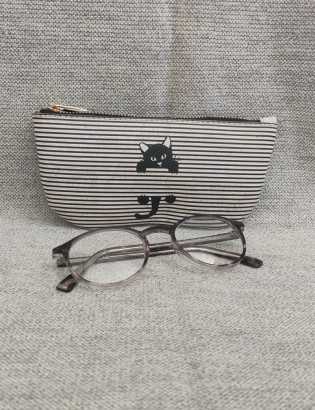 Etui à lunettes liège oculos chat