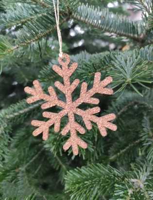 Flocon de neige étoilé...