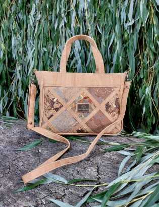 Sac à main  liège Lorena multi Mineral