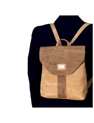 Sac à dos liège Cristina café