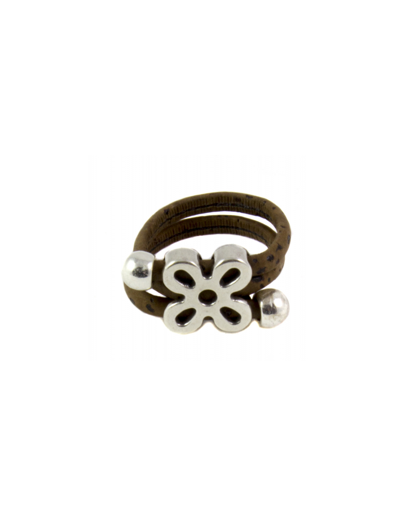 Bague campanule brun