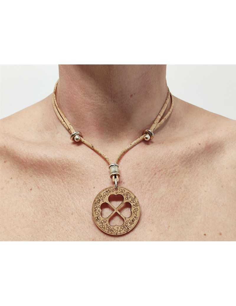 Collier trèfle à 4 feuilles Collier trèfle à 4 feuilles