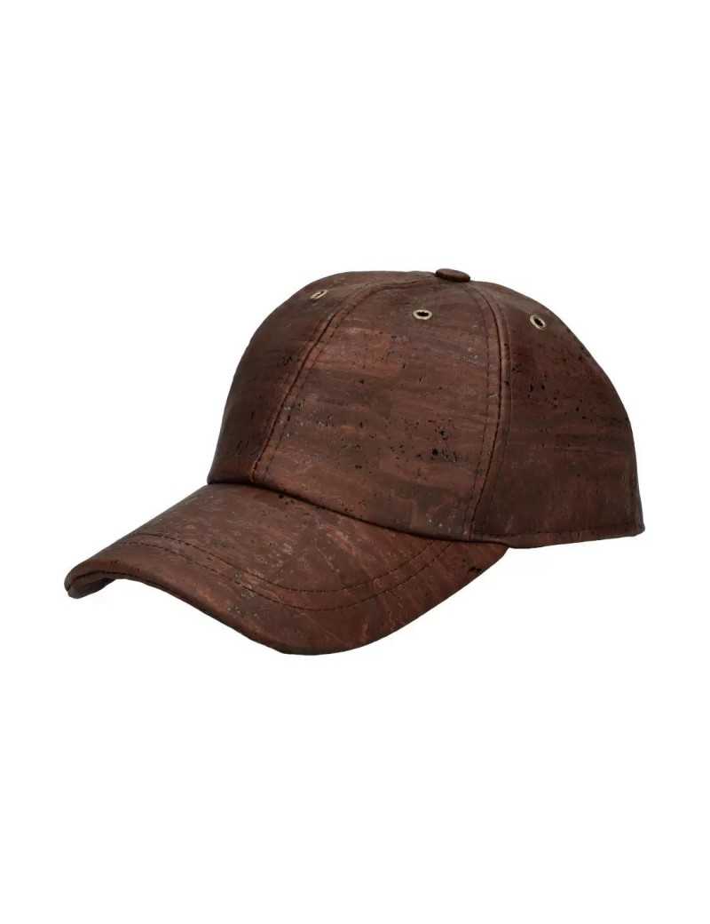 Casquette liège brun