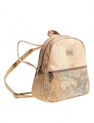 Sac à dos liège Joana vert de gris