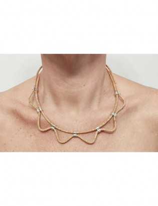 Collier zig zag