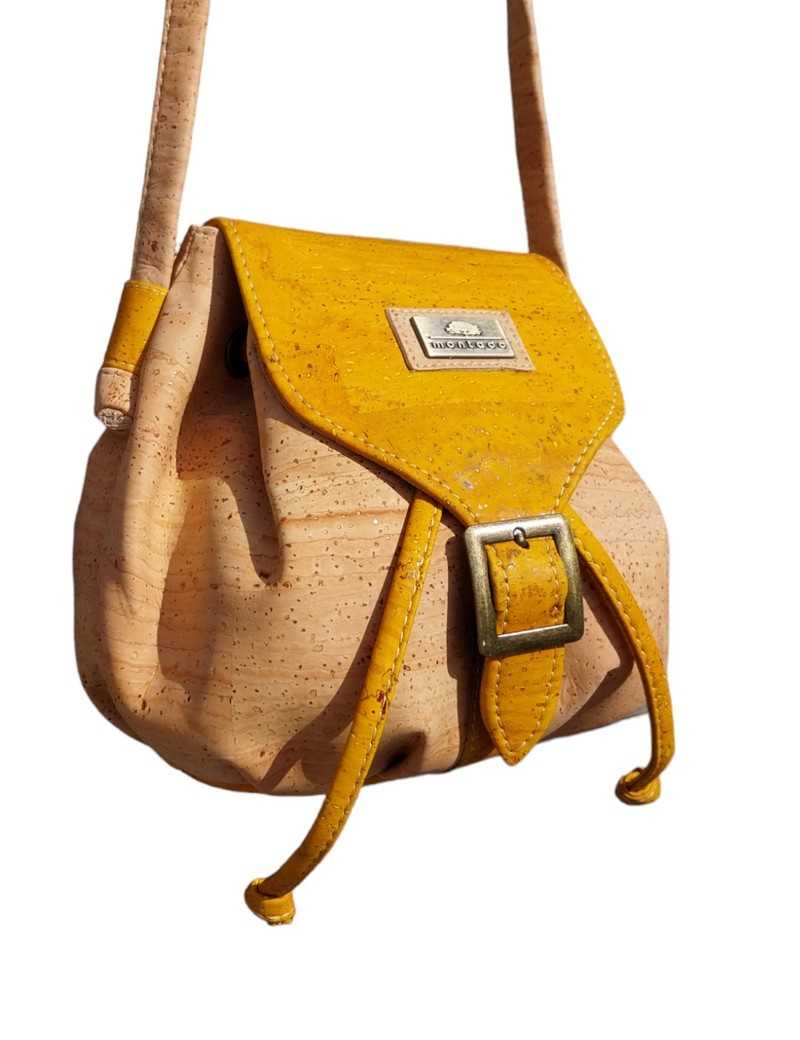 Sac à main liège bourse jaune Sac à main liège bourse jaune