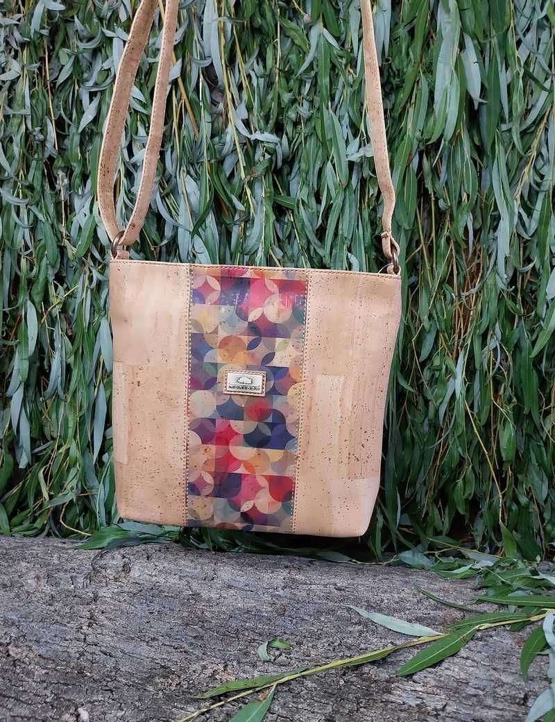 Sac à main liège Rosa rainbow