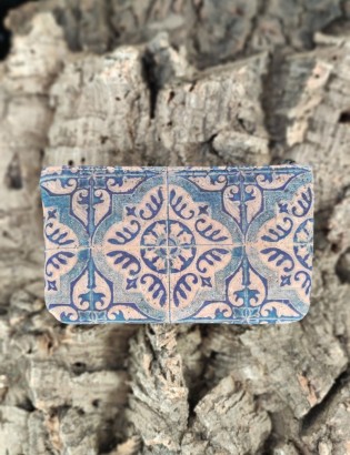 Porte-monnaie liège Coïmbra azulejo